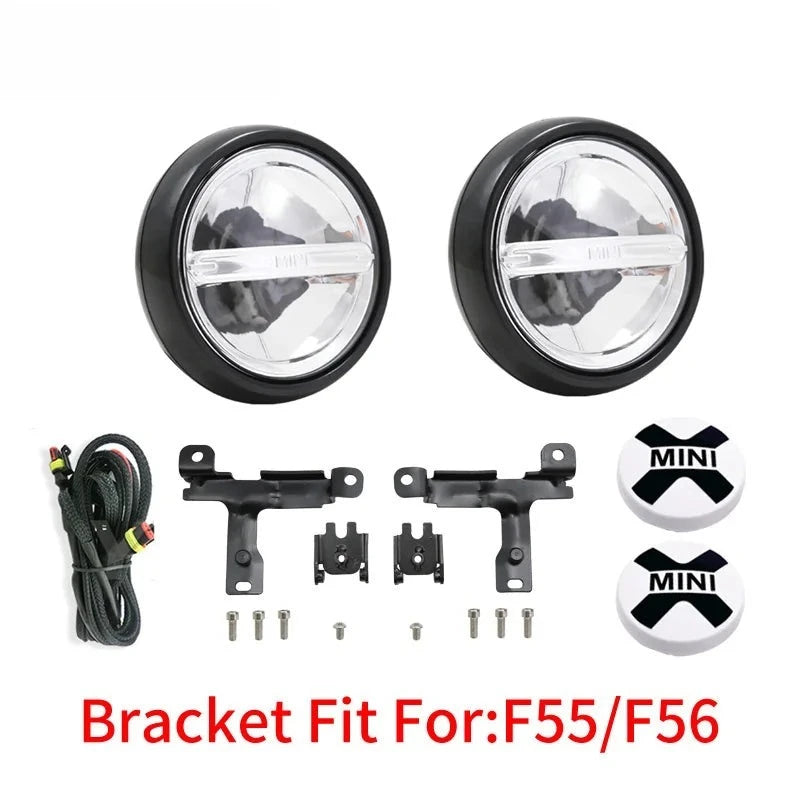 Feux Antibrouillard LED Rallye Mini Cooper F56 R56 Noir
