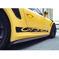Kit Carrosserie Style GT3 RS Porsche 911 Carrera 991.2, Pare-chocs Avant et Jupes Latérales