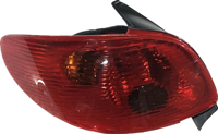 Rückleuchten Peugeot 206 1998-2012 Rot Links Rechts