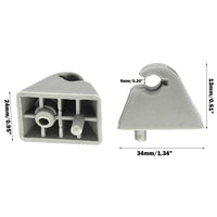 Clips de Pare-Soleil Opel Astra Corsa Vectra Vivaro (Lot de 2)