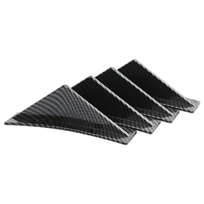 Aileron Diffuseur Shark Fins Universel 4 Pièces