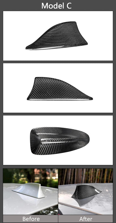 Antenne Aileron Requin Carbone BMW M2 M3 M4 Série 3 5