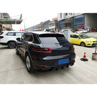 Diffuseur Arrière Porsche Macan 2014-2019 Carbone ou Fibre de Verre, Ancien ou Nouveau Modèle