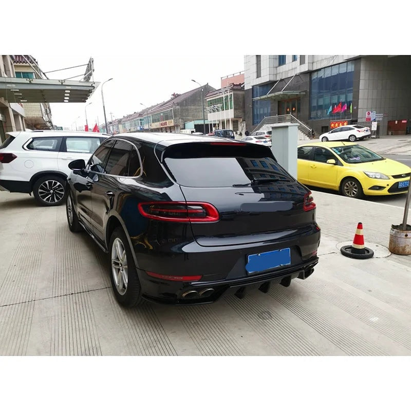 Diffuseur Arrière Porsche Macan 2014-2019 Carbone ou Fibre de Verre, Ancien ou Nouveau Modèle