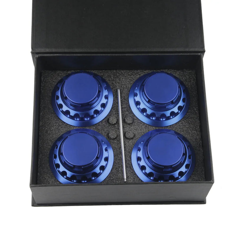 Cache-Moyeux Aluminium BMW 68 mm, Set de 4, Série 1 3 5, E36 E46 E90, M3, 5 Coloris, Réf. 36136783536