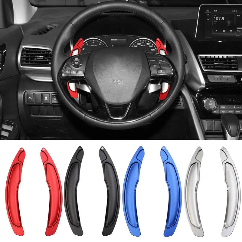 Palettes au Volant Mitsubishi Lancer ASX Outlander Eclipse Cross 2010-2020 Aluminium