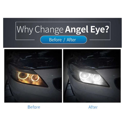 Ampoules LED Angel Eyes H8 120W BMW E90 E92 X6