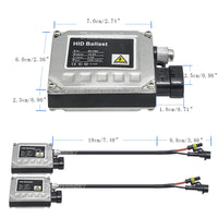 Ampoules Xénon HID 55W H7 4300K avec Ballasts