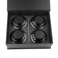 Cache-Moyeux Aluminium BMW 68 mm, Set de 4, Série 1 3 5, E36 E46 E90, M3, 5 Coloris, Réf. 36136783536