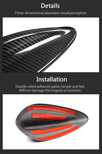 Antenne Aileron Requin Carbone BMW M2 M3 M4 Série 3 5