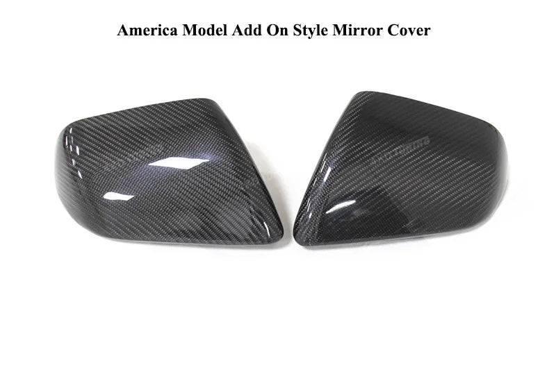 Coque Rétroviseur Carbone Sec Ford Mustang 2014-2018 Europe ou Amérique