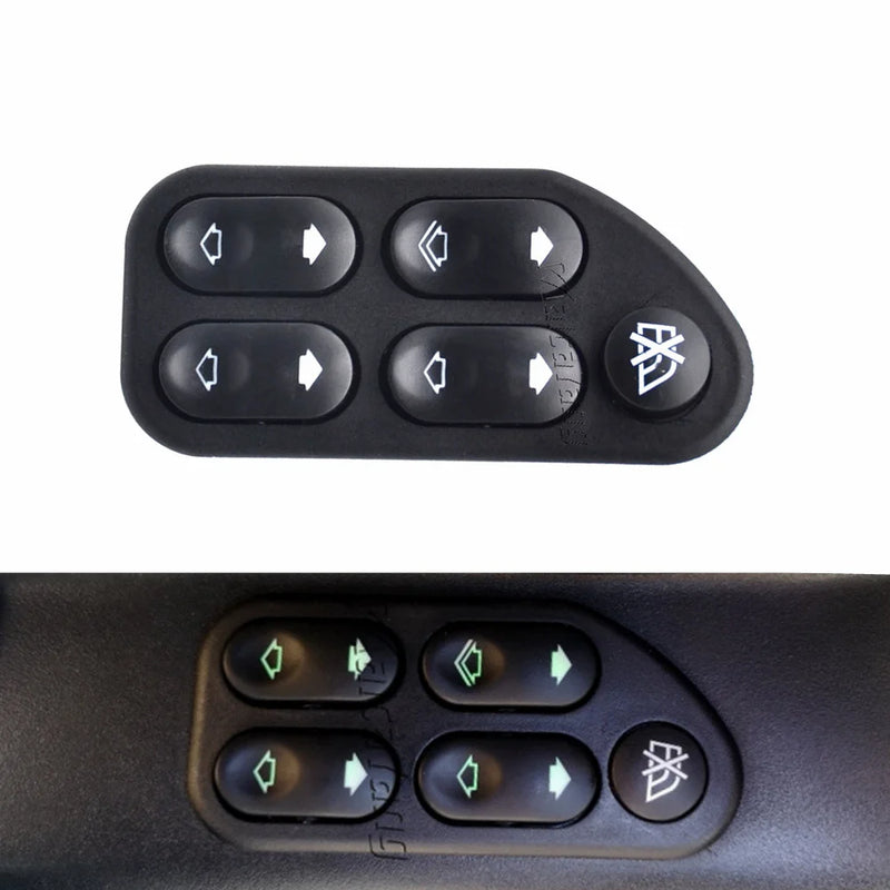 Bouton Lève-Vitre Ford Ranger Fiesta Ecosport 2004-2008 — détail de finition