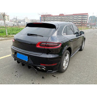 Diffuseur Arrière Porsche Macan 2014-2019 Carbone ou Fibre de Verre, Ancien ou Nouveau Modèle