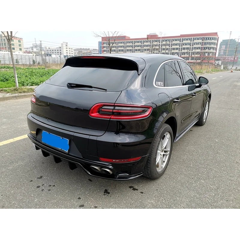 Diffuseur Arrière Porsche Macan 2014-2019 Carbone ou Fibre de Verre, Ancien ou Nouveau Modèle