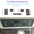 Cache-Boutons de Climatisation BMW X5 E53 E39