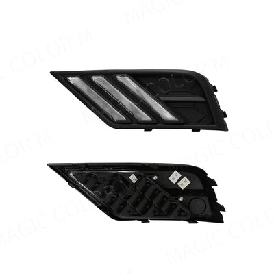 Antibrouillard LED DRL VW Tiguan 2017-2019 Blanc Jaune