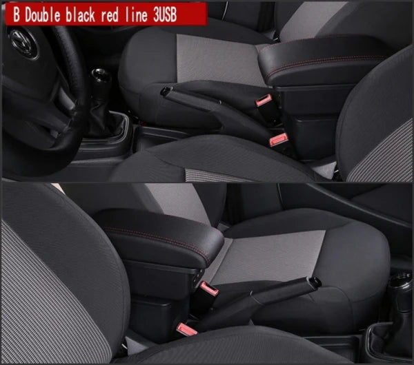 Accoudoir Central Citroën C3 et C4 Cactus avec Rangement et Prises USB