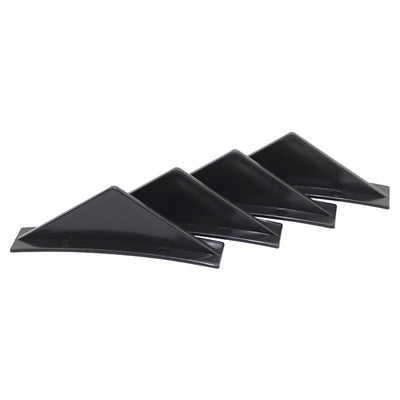 Aileron Diffuseur Shark Fins Universel 4 Pièces