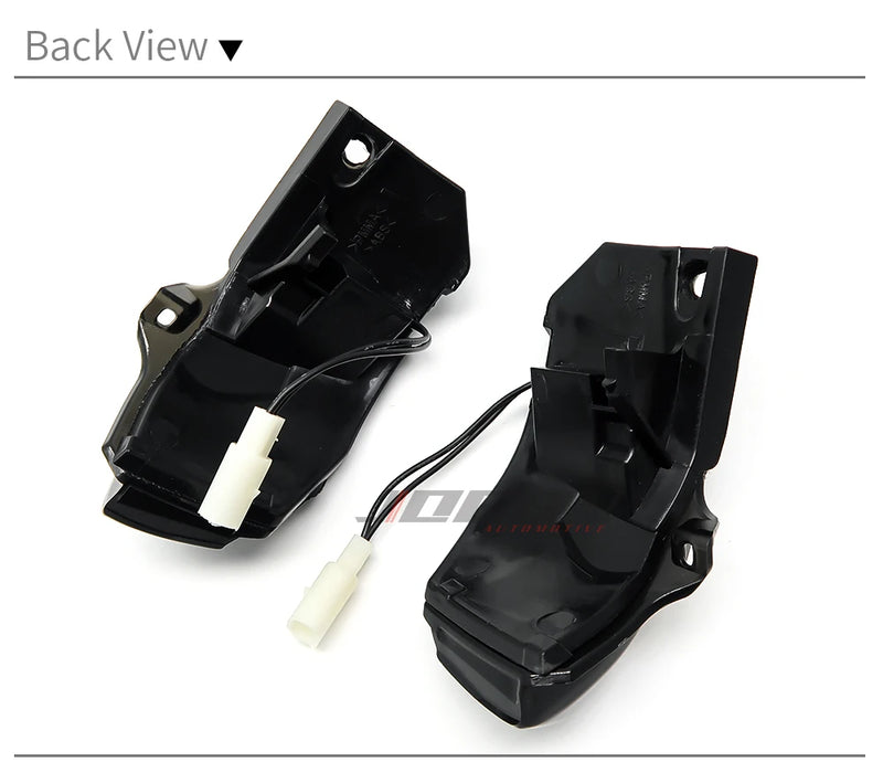Clignotants Latéraux LED Dynamiques Séquentiels Toyota Corolla Sport E210 Sienta XP170 Yaris XP210 2019-2021 Noir ou Noir Fumé