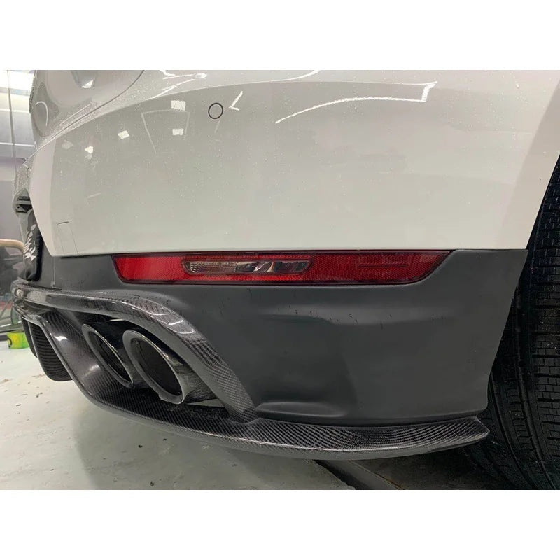 Diffuseur Arrière Porsche Macan 2014-2019 Carbone ou Fibre de Verre, Ancien ou Nouveau Modèle