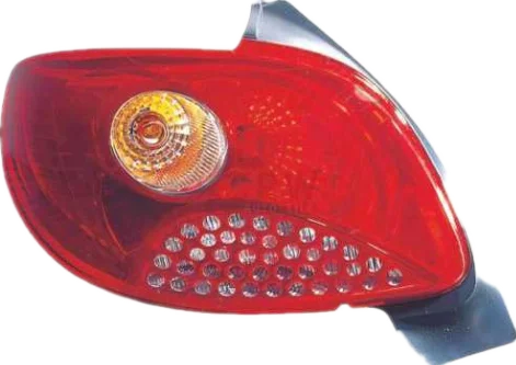 Rückleuchten Peugeot 206 1998-2012 Rot Links Rechts
