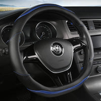 Couvre Volant Volkswagen Golf 7 Tiguan Forme D 38 cm Simili Cuir