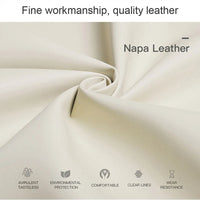 Coussin de Repos Cuir Nappa Mercedes Maybach Classe S — gros plan