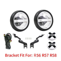 Feux Antibrouillard LED Rallye Mini Cooper F56 R56 Noir
