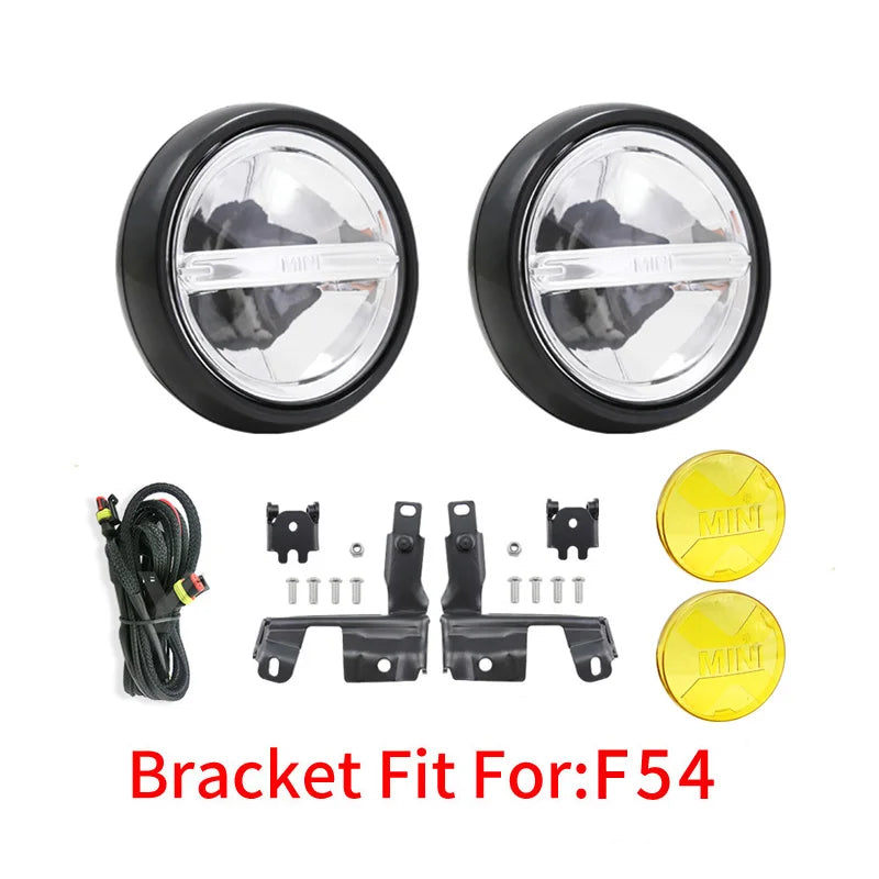 Feux Antibrouillard LED Rallye Mini Cooper F56 R56 Noir