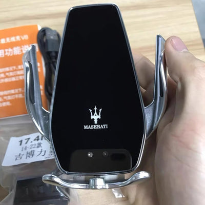 Support Téléphone Chargeur Sans Fil Maserati 15W 3