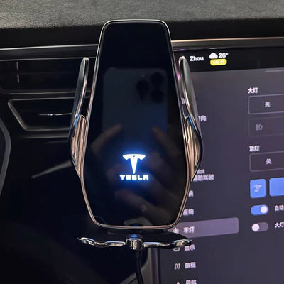 Support Téléphone Chargeur Sans Fil Tesla 15W Rota 3