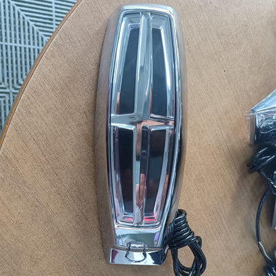 Logo Lumineux LED Lincoln Calandre Aviator Chromé 6