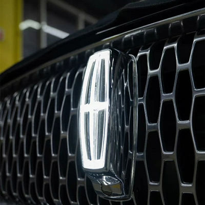 Logo Lumineux LED Lincoln Calandre Aviator Chromé 2