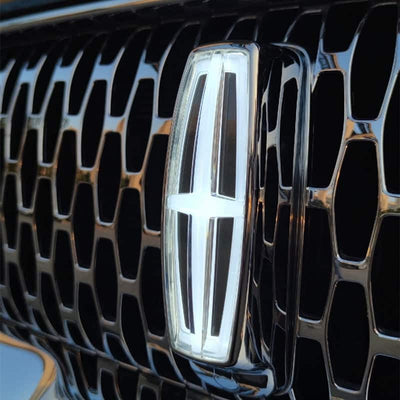 Logo Lumineux LED Lincoln Calandre Aviator Chromé