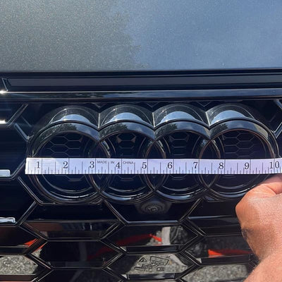 Emblème Audi Lumineux Calandre LED Noir Chromé Dyn 9