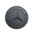 Logo Mercedes AMG Sticker Capot Noir Chrome