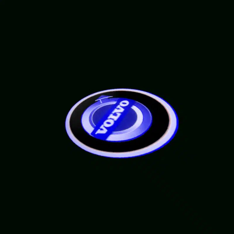 2X Lumières LED pour Portes Volvo Projection Logo Haute Définition