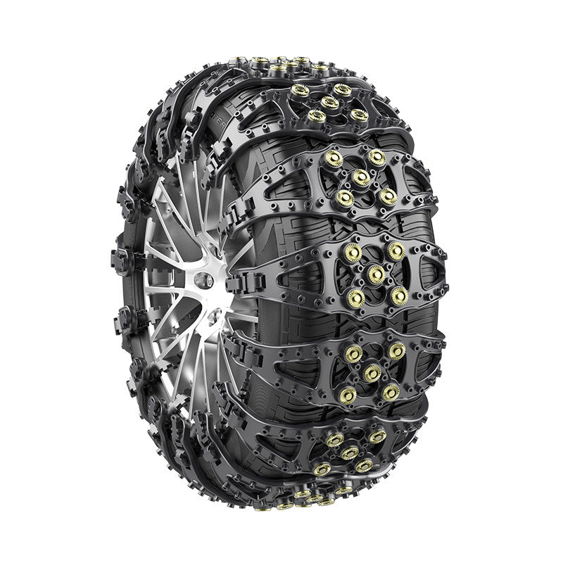 Chaînes à Neige Voiture TPU Arête de Poisson 165-275 mm