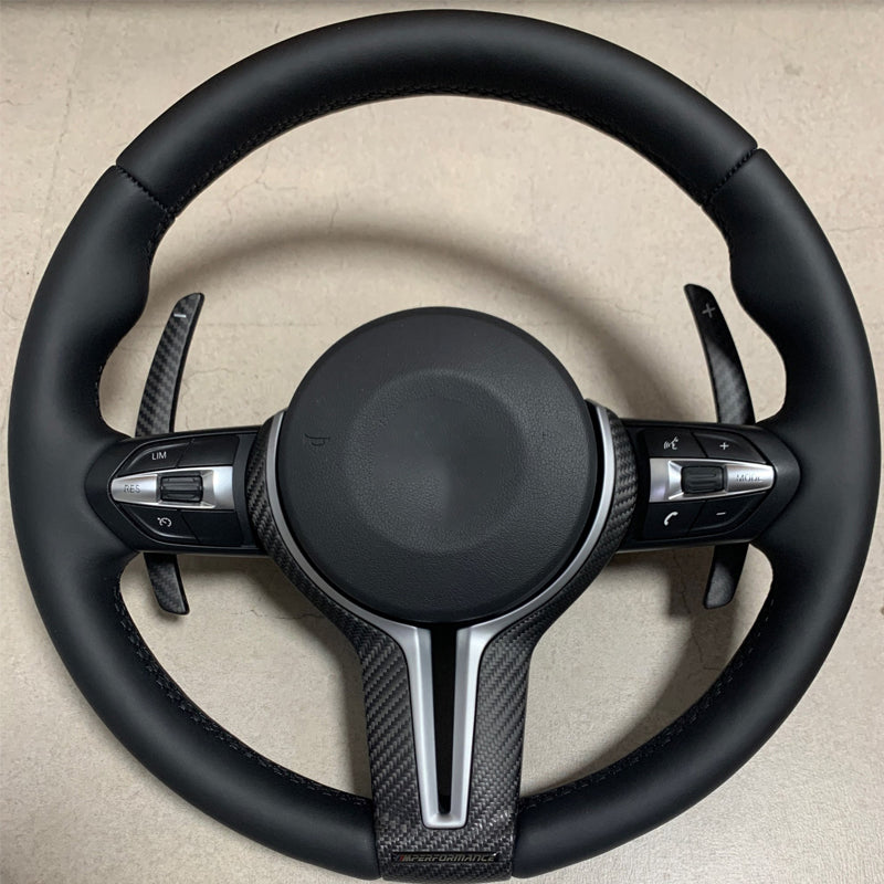 Palette au volant carbone BMW M4 competition - Becquet Voiture