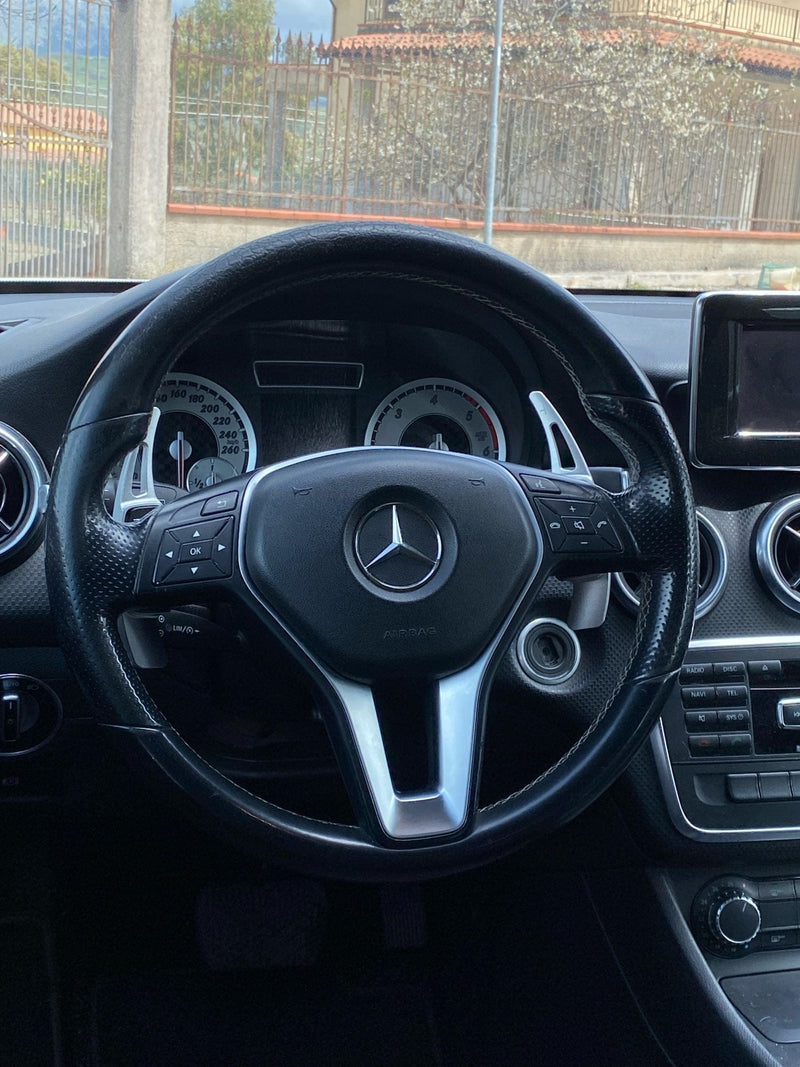 Palettes volant Mercedes-Benz aluminium carbone