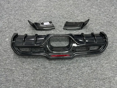 Lames de Pare-Chocs Arrière Carbone BMW Mini Cooper JCW
