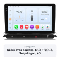 Autoradio CarPlay Citroën C3 C3 Aircross C4 Aircross 2017-2023