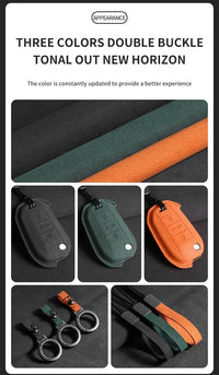 Coque de Clé Peugeot Citroën Suédine Clé Repliable ou Fixe 3 Touches