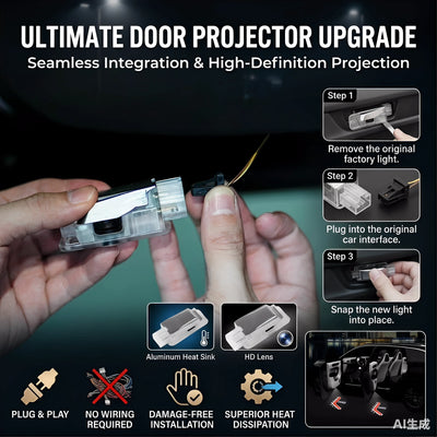 Projecteur de Portière Audi A4 A5 A6 A7