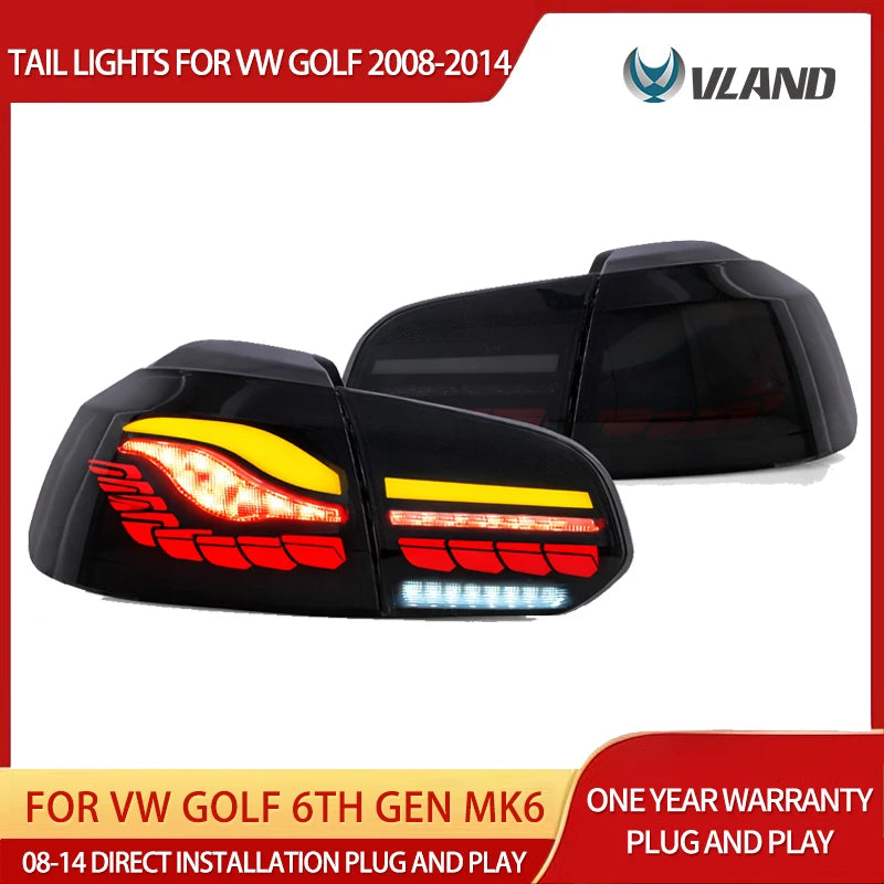 Feux Arrière OLED VLAND Volkswagen Golf 6 2008-2014