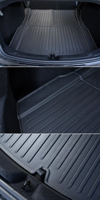Tapis de Sol et de Malle Tesla Model 3 Highland 2024-2026 TPE Étanches Antidérapants