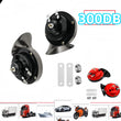 Klaxon Escargot 300 dB Étanche 12V pour Voiture