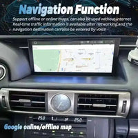 Autoradio Android 14 Écran 10,25 Pouces Lexus IS RC 200 250 200t 300h 2013-2020 CarPlay DSP