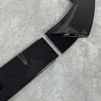 Lame de Pare-Chocs Avant Mini Cooper S JCW F55 F56 F57 2014-2021 Avant Restylage en ABS Noir Brillant