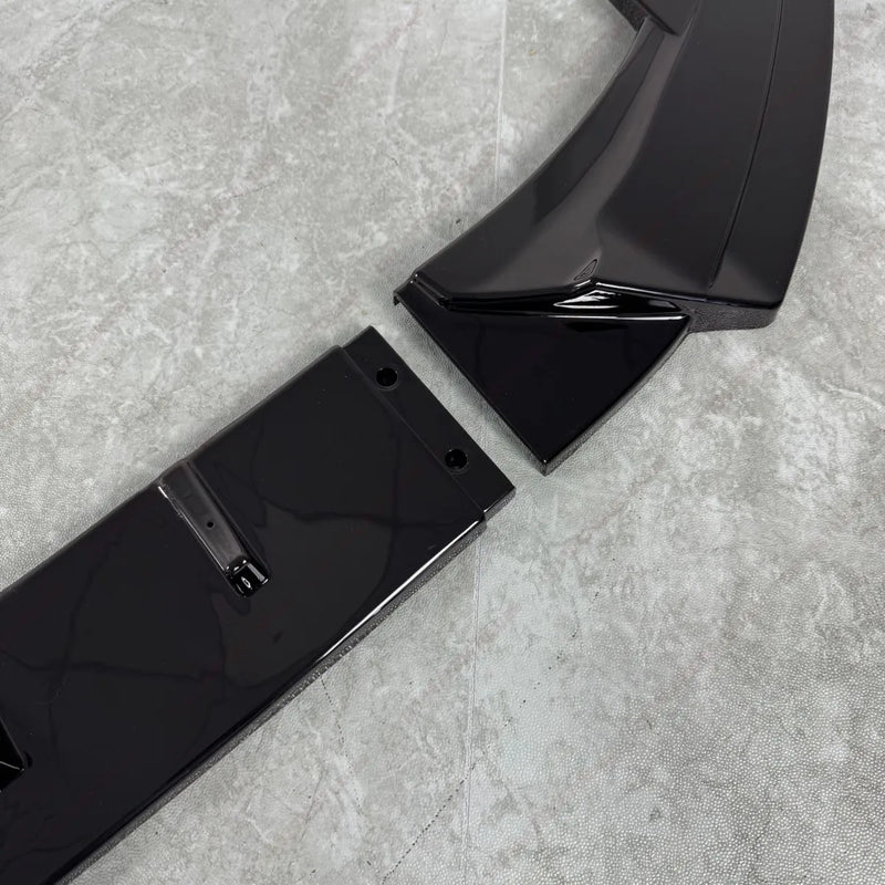 Lame de Pare-Chocs Avant Mini Cooper S JCW F55 F56 F57 2014-2021 Avant Restylage en ABS Noir Brillant